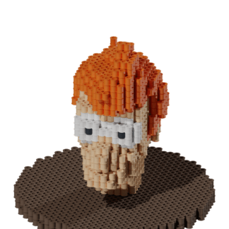 Patrón Futurama - Fry – fusebeads