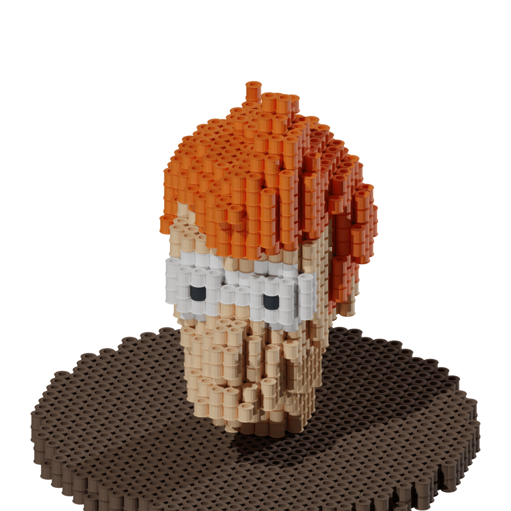 Patrón Futurama - Fry – fusebeads