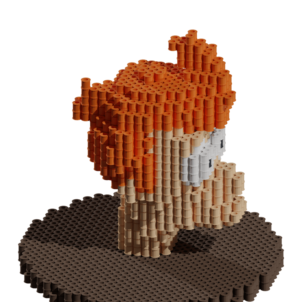 Patrón Futurama - Fry – fusebeads