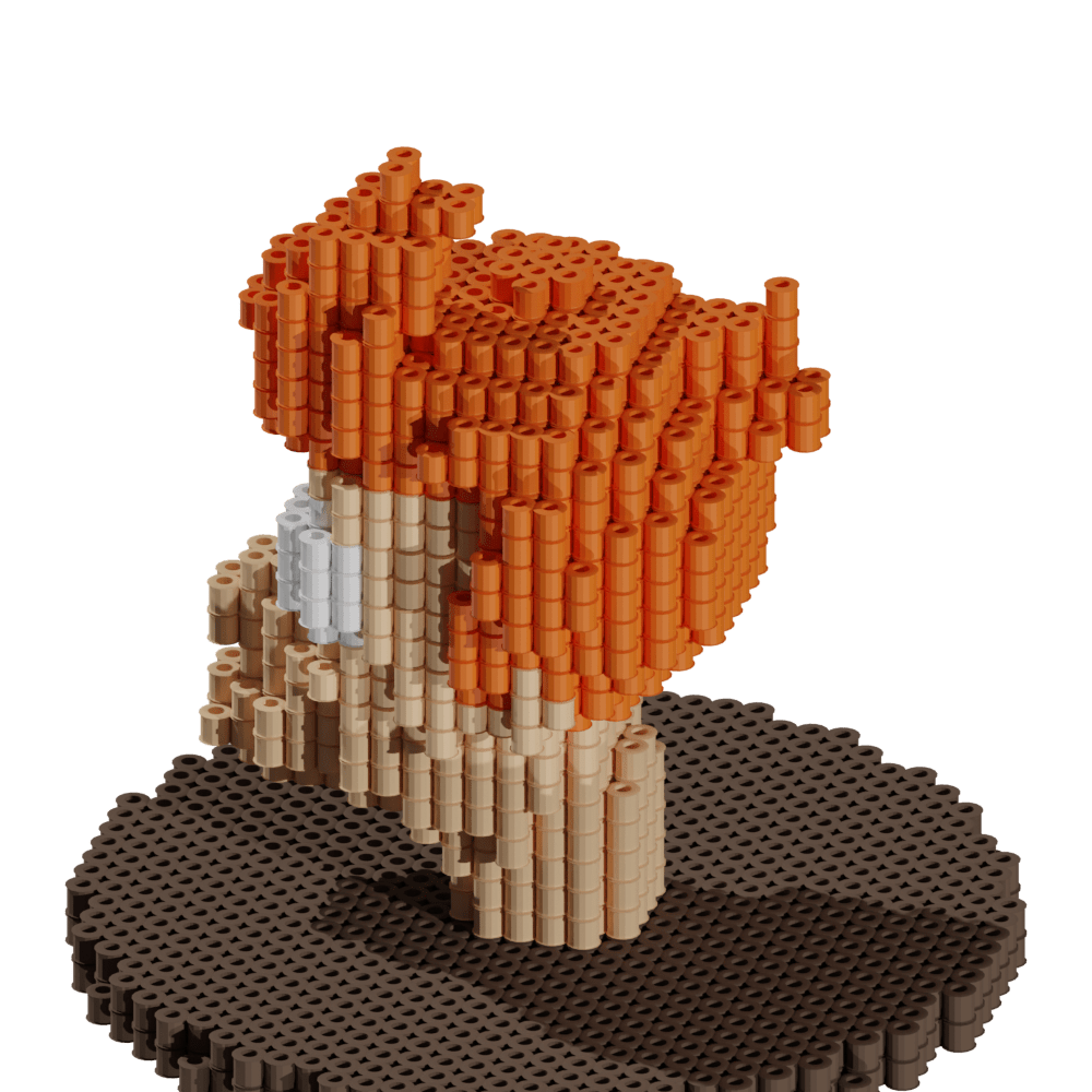 Patrón Futurama - Fry – fusebeads