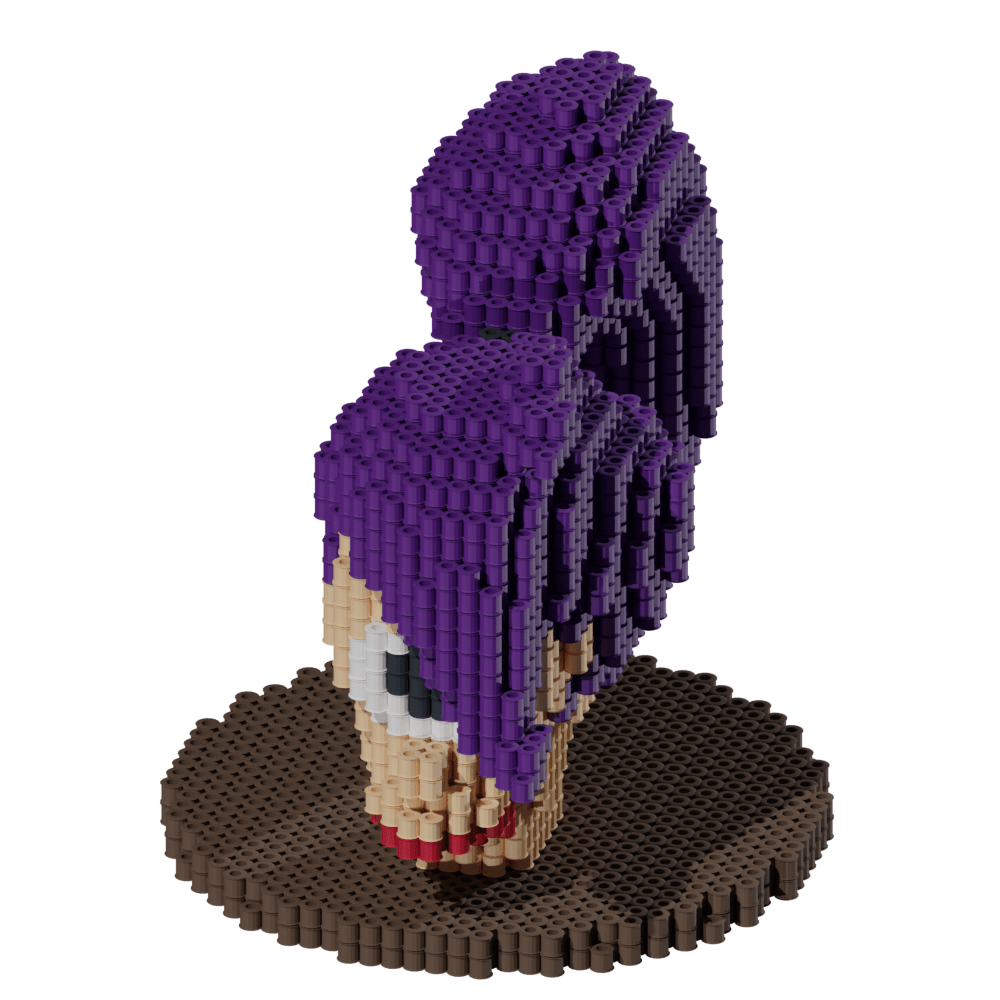 Patrón Futurama - Leela – fusebeads