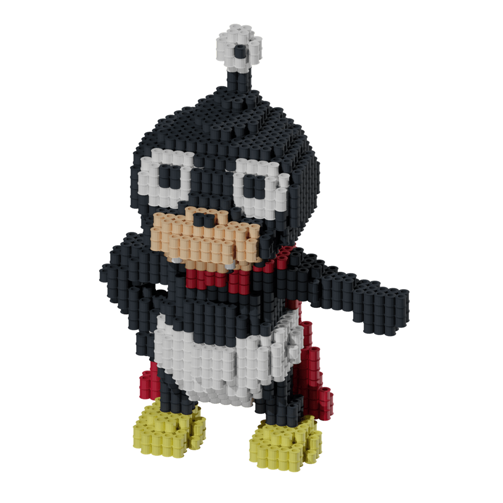 Patrón Futurama - Nibbler. – fusebeads