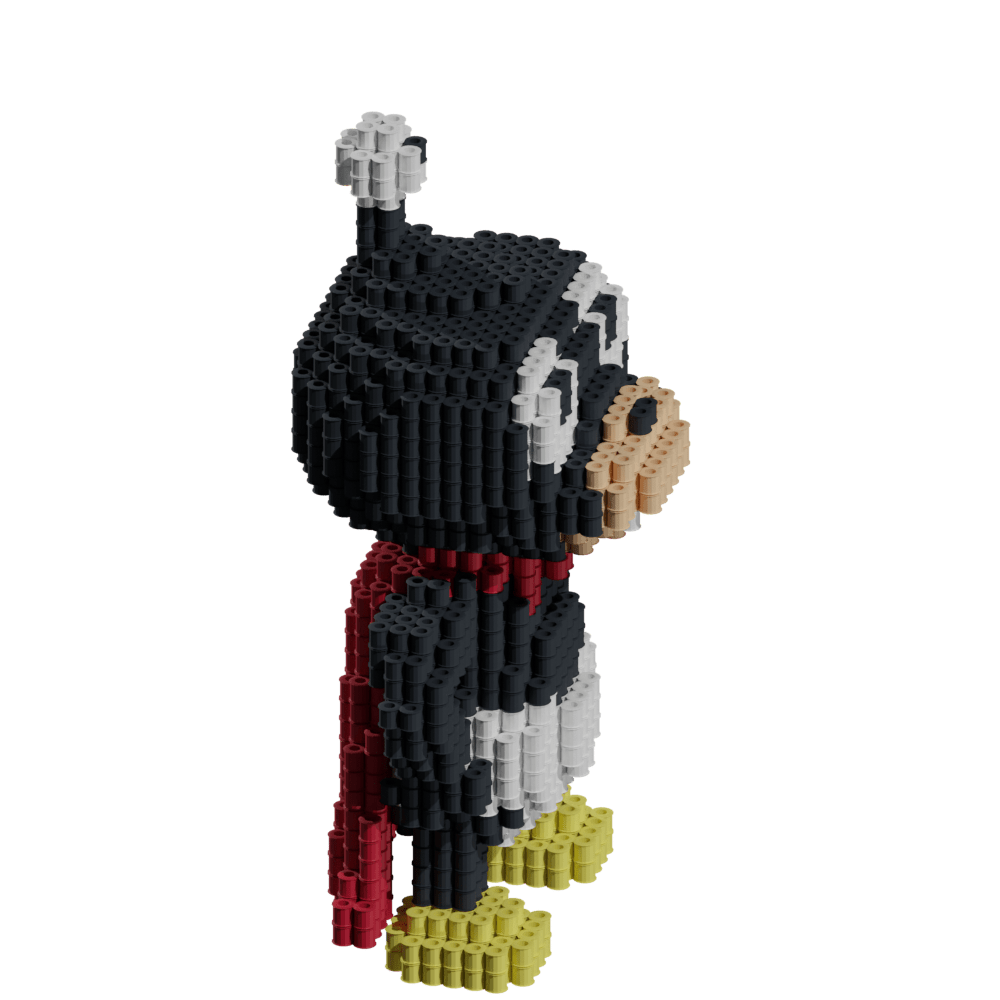Patrón Futurama - Nibbler. – fusebeads