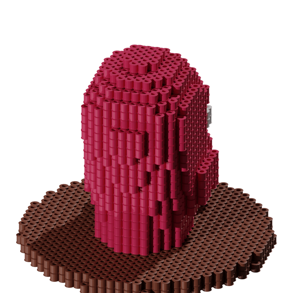 Patrón Futurama - Zoidberg. – fusebeads