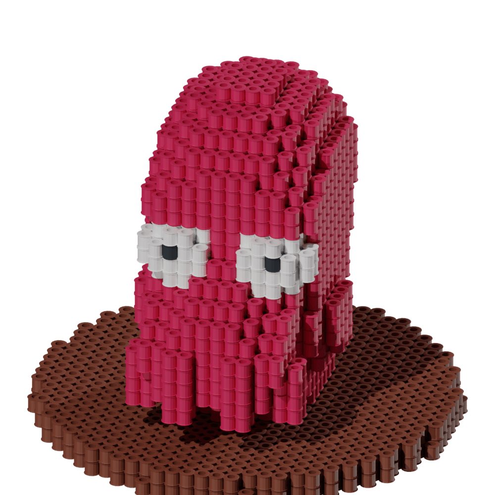 Patrón Futurama - Zoidberg. – fusebeads