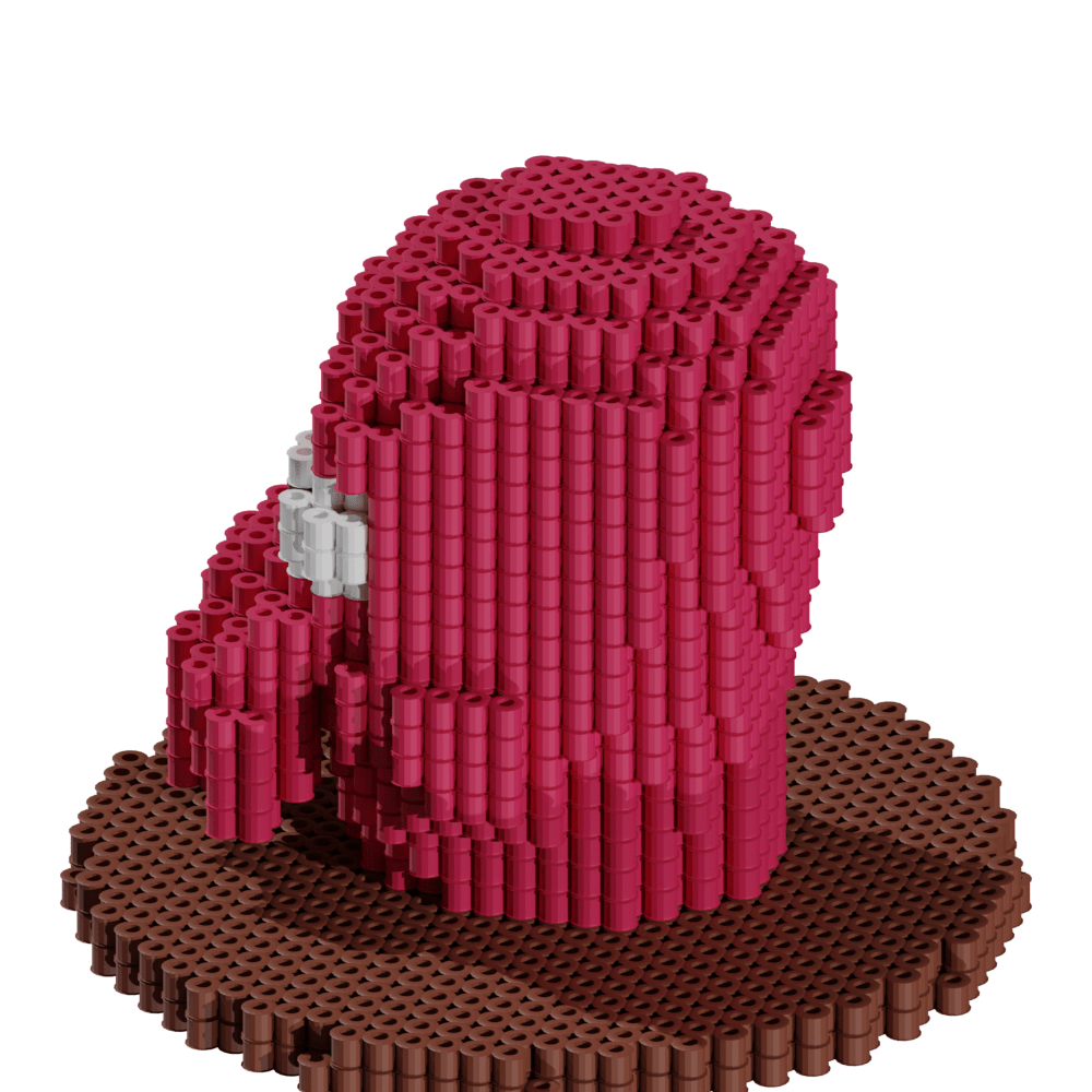 Patrón Futurama - Zoidberg. – fusebeads