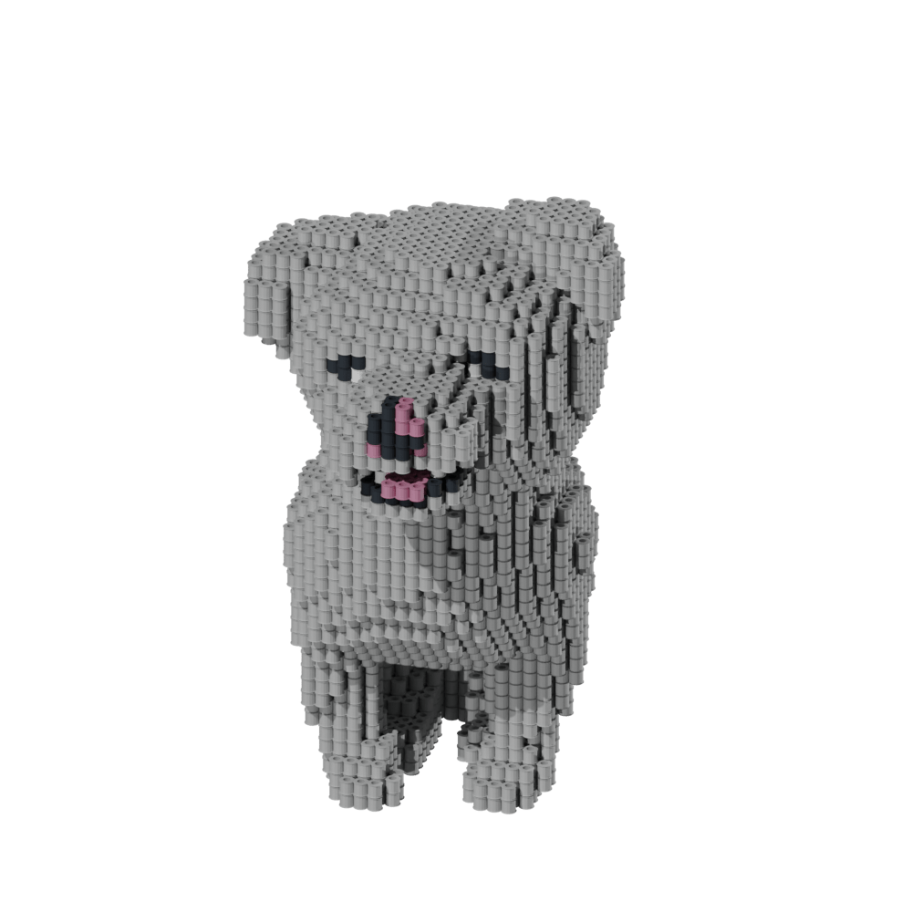 Patron Bichon Maltes – fusebeads