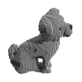 Patron Bichon Maltes – fusebeads