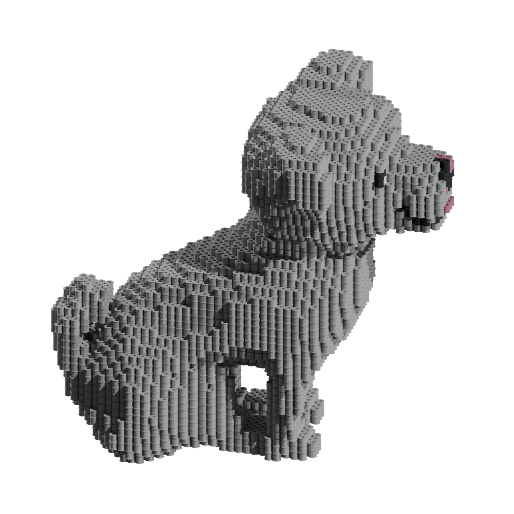 Patron Bichon Maltes – fusebeads