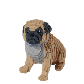 Patron Carlinhos Pug – fusebeads