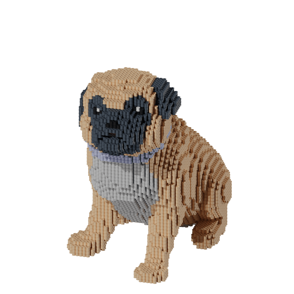 Patron Carlinhos Pug – fusebeads