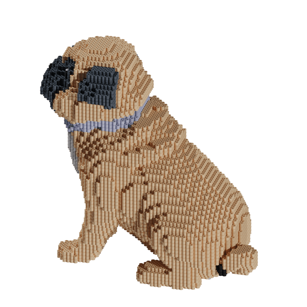 Patron Carlinhos Pug – fusebeads
