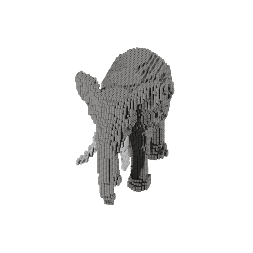 Patron Elefante – fusebeads