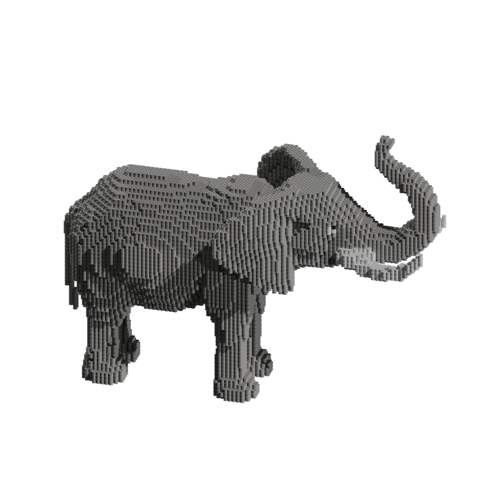 Patron Elefante prosperidad – fusebeads