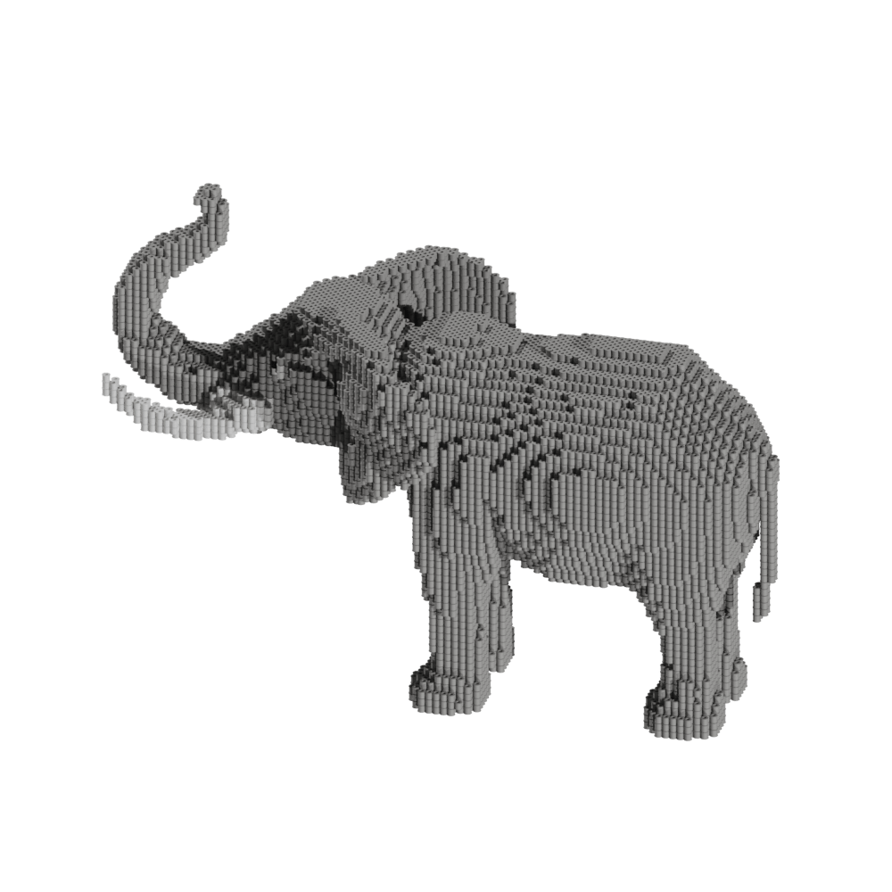 Patron Elefante prosperidad – fusebeads