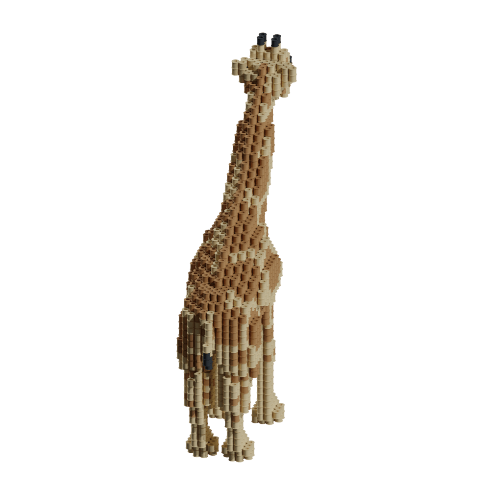 Patron Jirafa – fusebeads