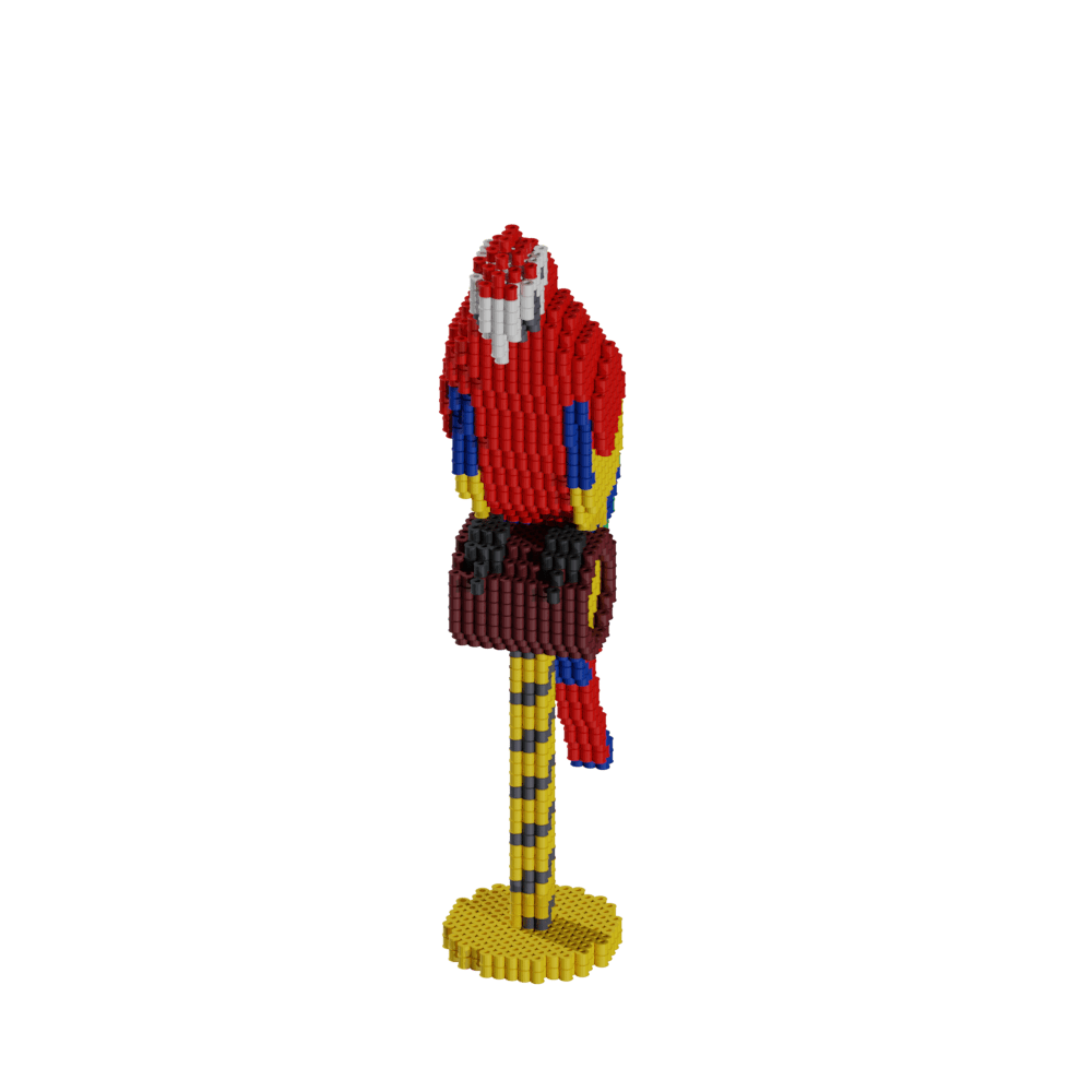 Patron Loro – fusebeads