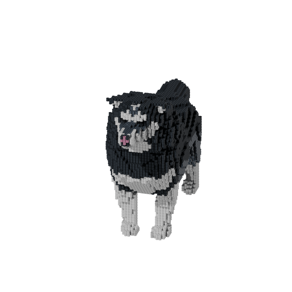 Patron Malamute – fusebeads