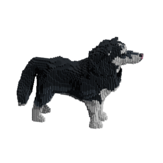 Patron Malamute – fusebeads
