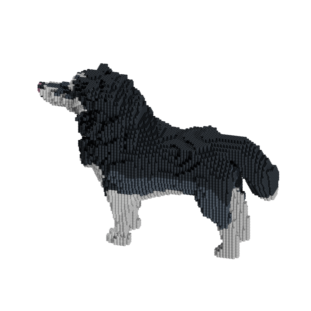 Patron Malamute – fusebeads