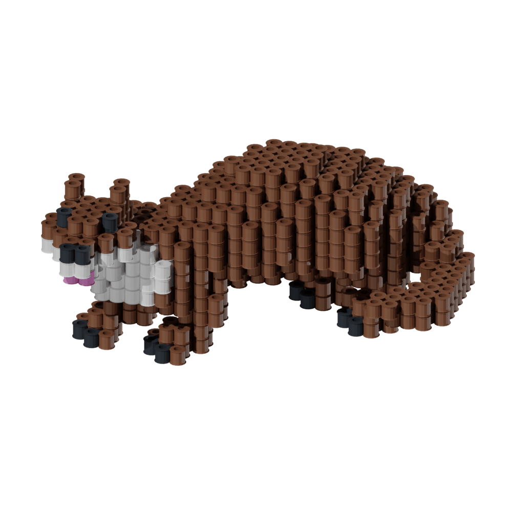 Patron Nutria – fusebeads