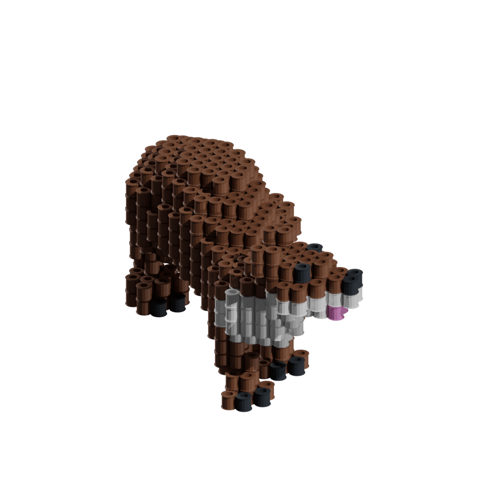 Patron Nutria – fusebeads