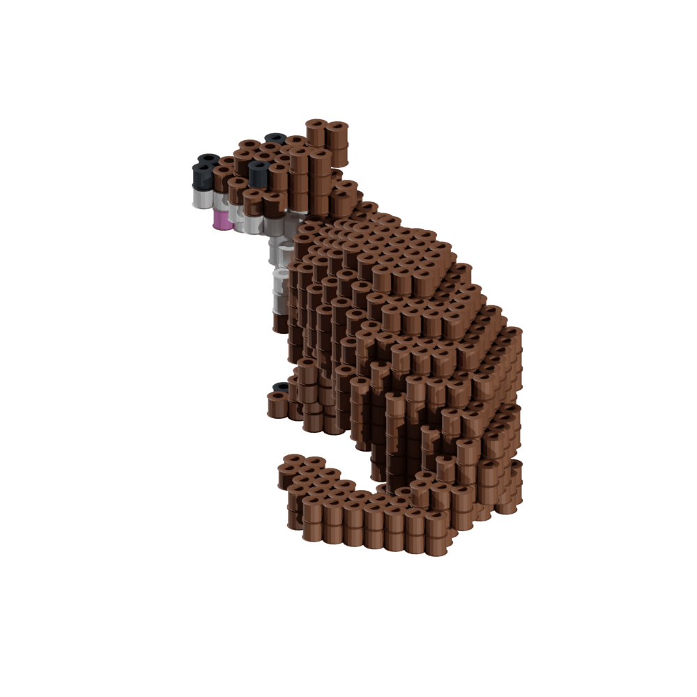 Patron Nutria – fusebeads