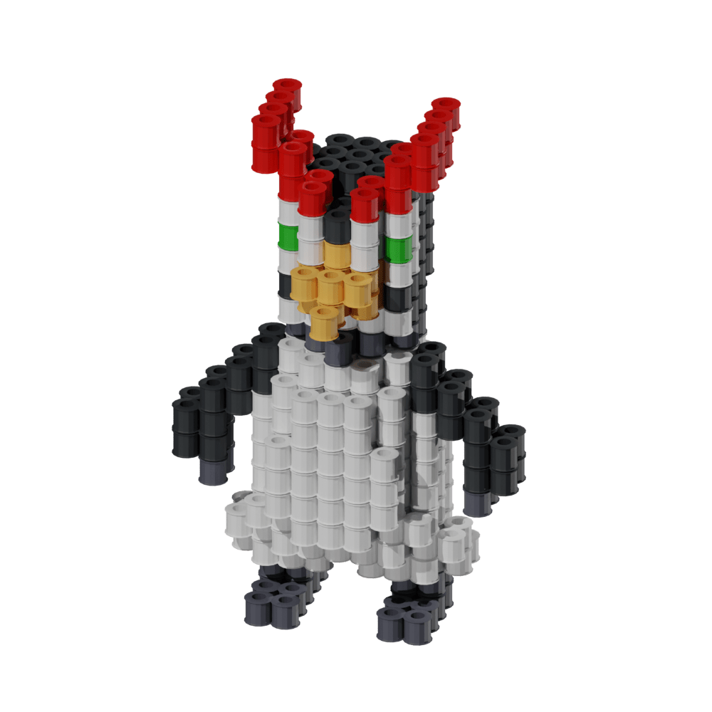 Pingüino Pen Pen – fusebeads