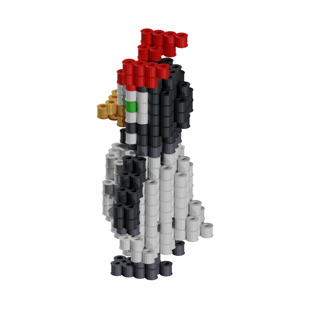 Pingüino Pen Pen – fusebeads
