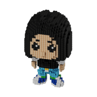 Patron Androide 17 Funko Style – fusebeads