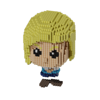 Patron Androide 18 Funko Style – fusebeads