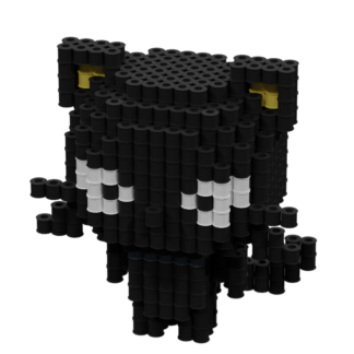 Patron Chococat – fusebeads