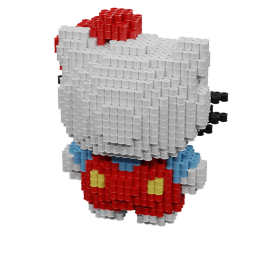 Patron Hello Kitty – fusebeads