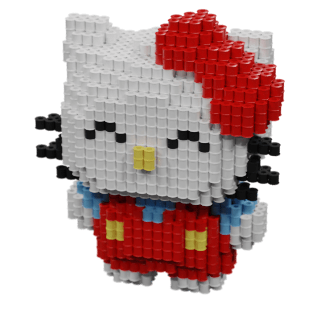 Patron Hello Kitty – fusebeads