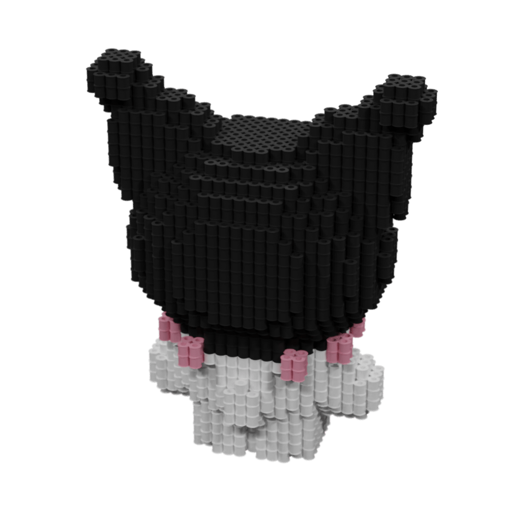 Patron Kuromi – fusebeads