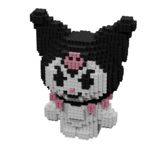Patron Kuromi – fusebeads