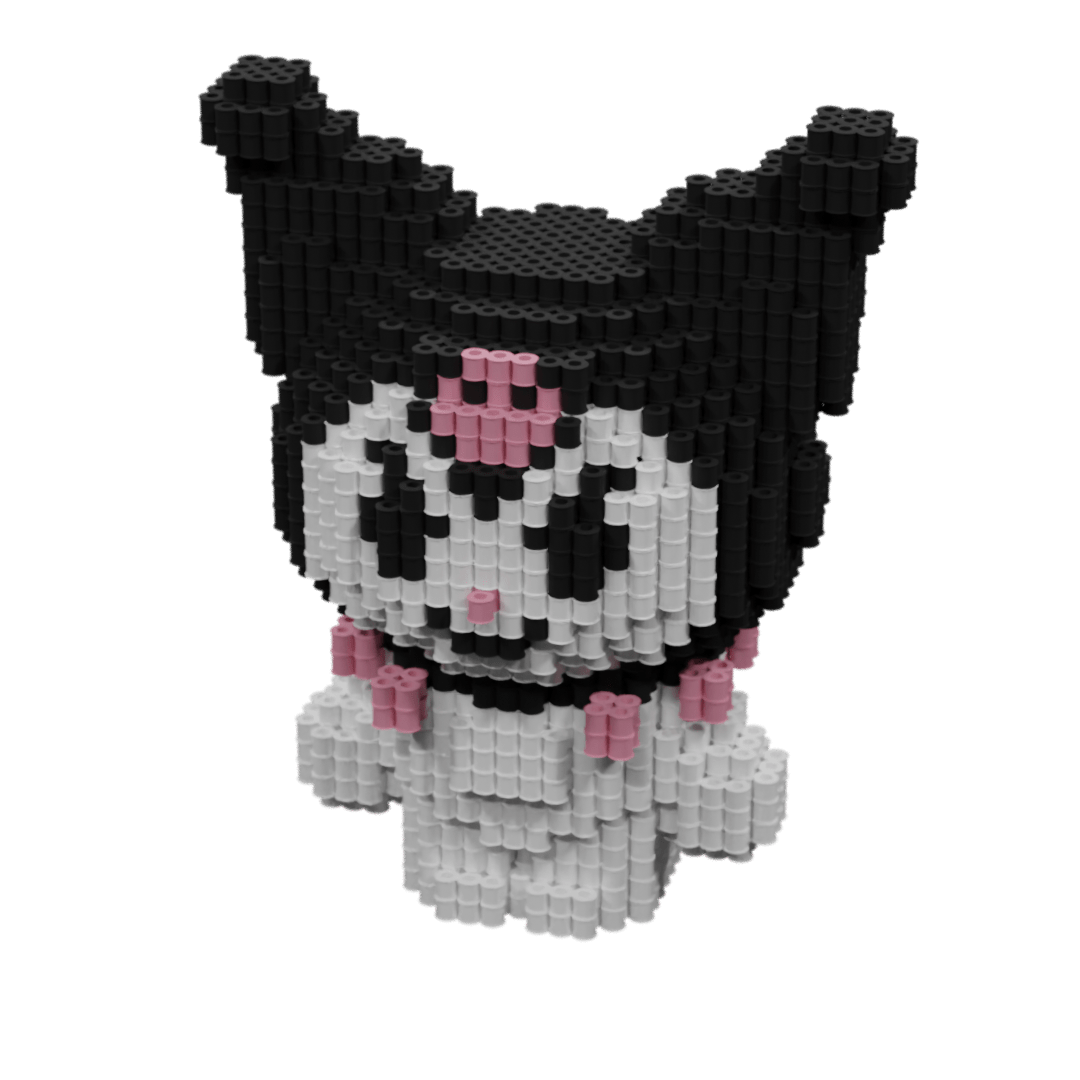 Patron Kuromi – fusebeads