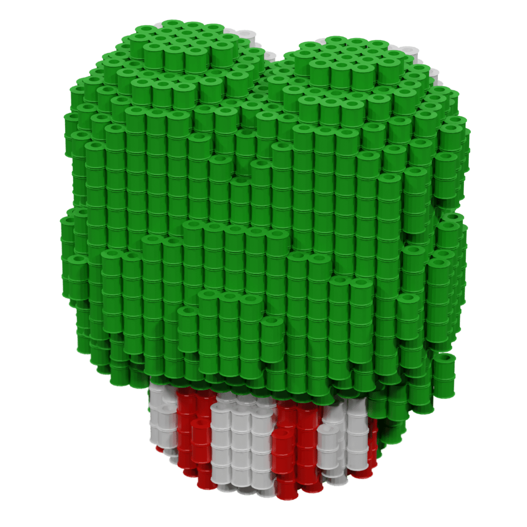 Patron Keroppi – fusebeads