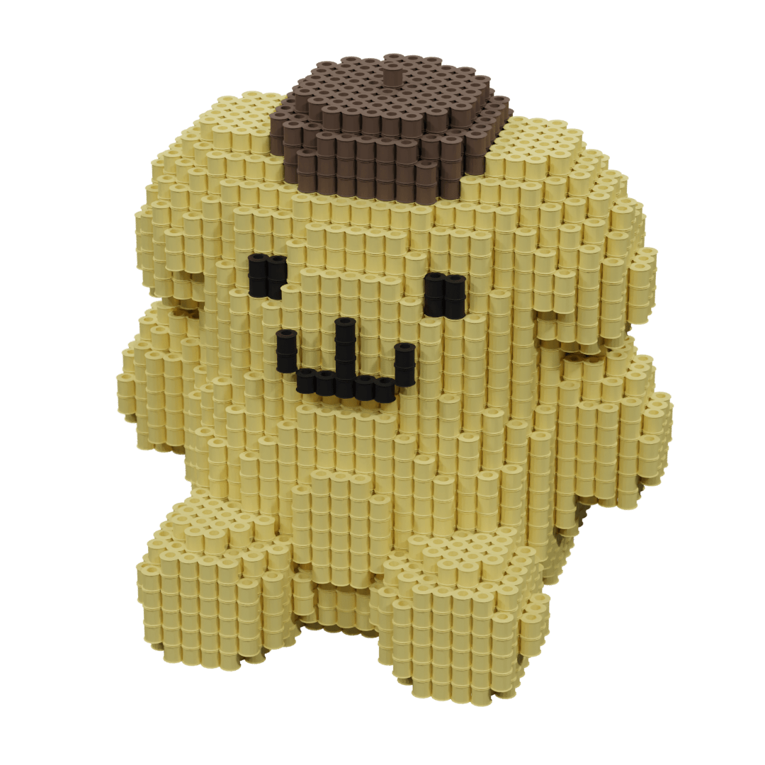 Patron Pom Pom Purin – fusebeads