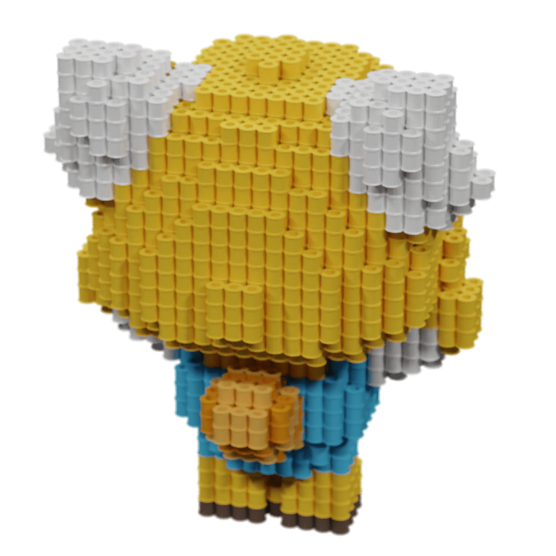 Patron Aggretsuko – fusebeads