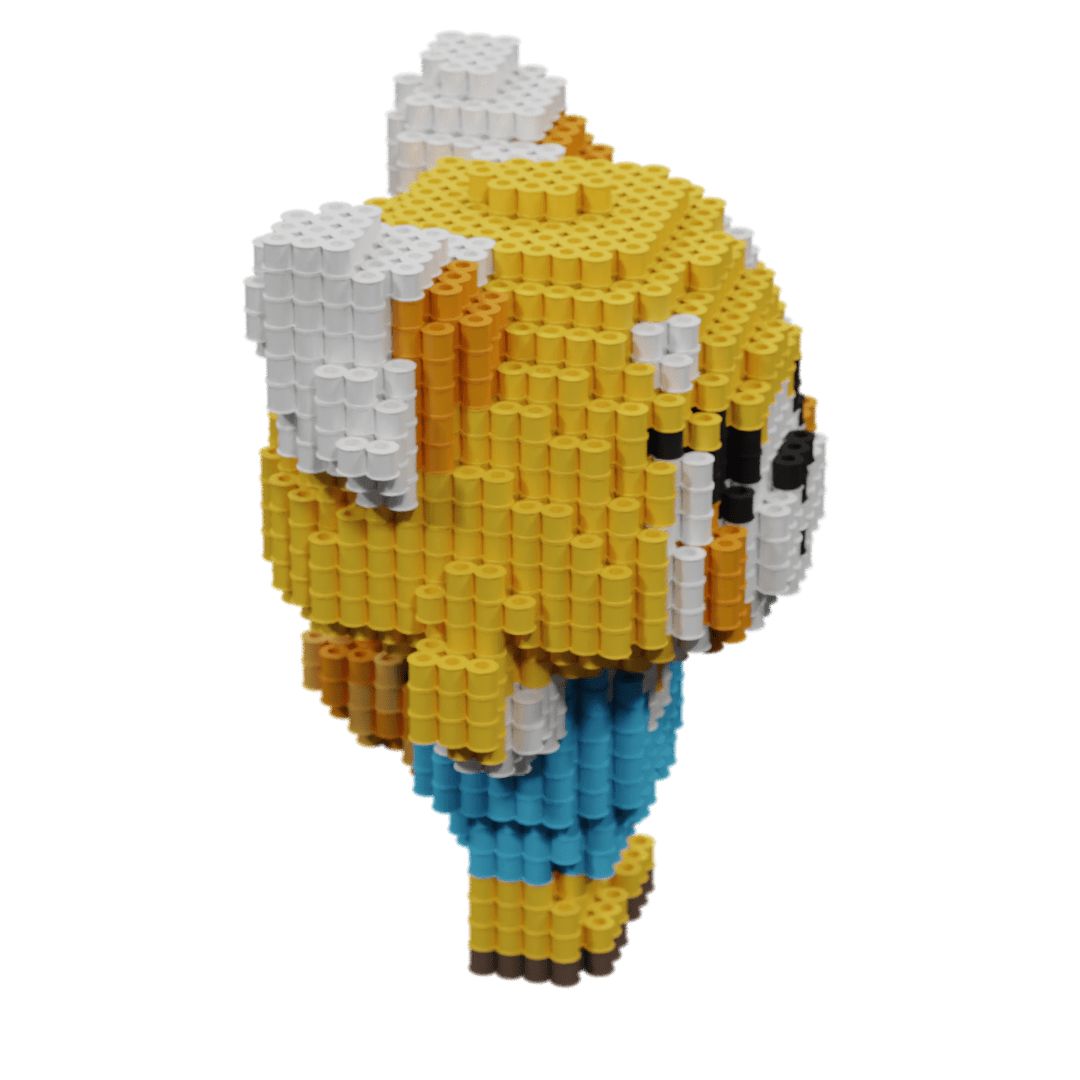 Patron Aggretsuko – fusebeads