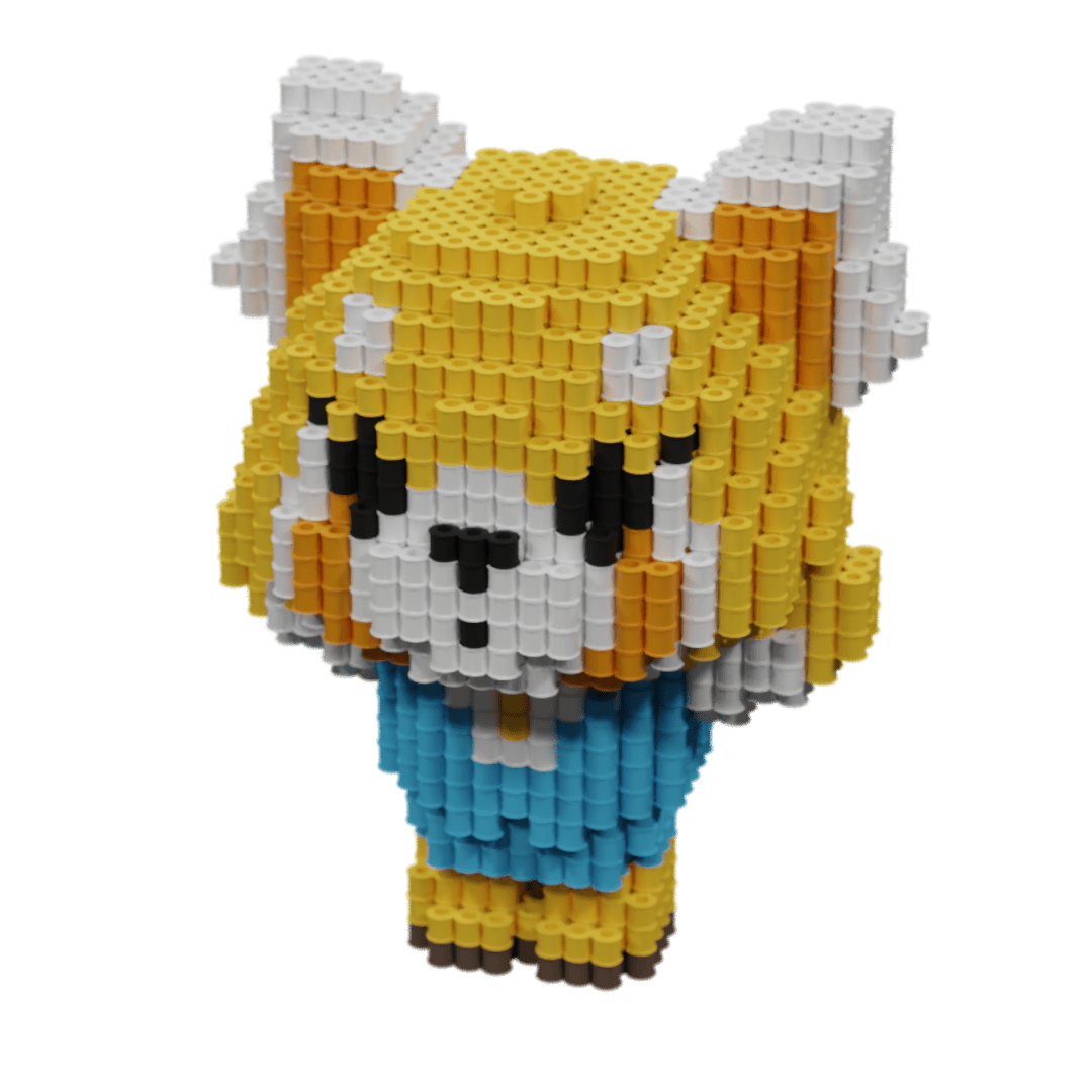 Patron Aggretsuko – fusebeads