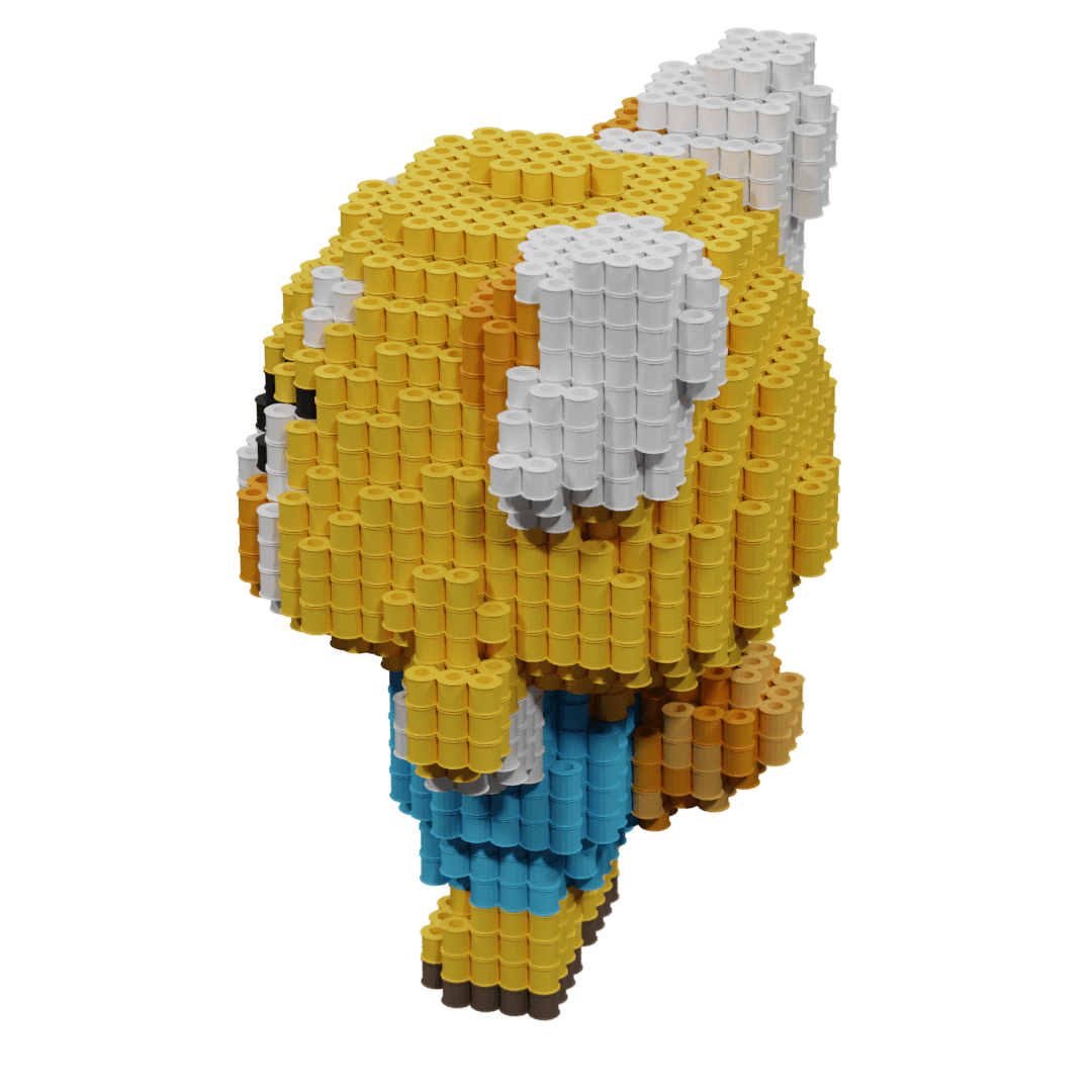 Patron Aggretsuko – fusebeads