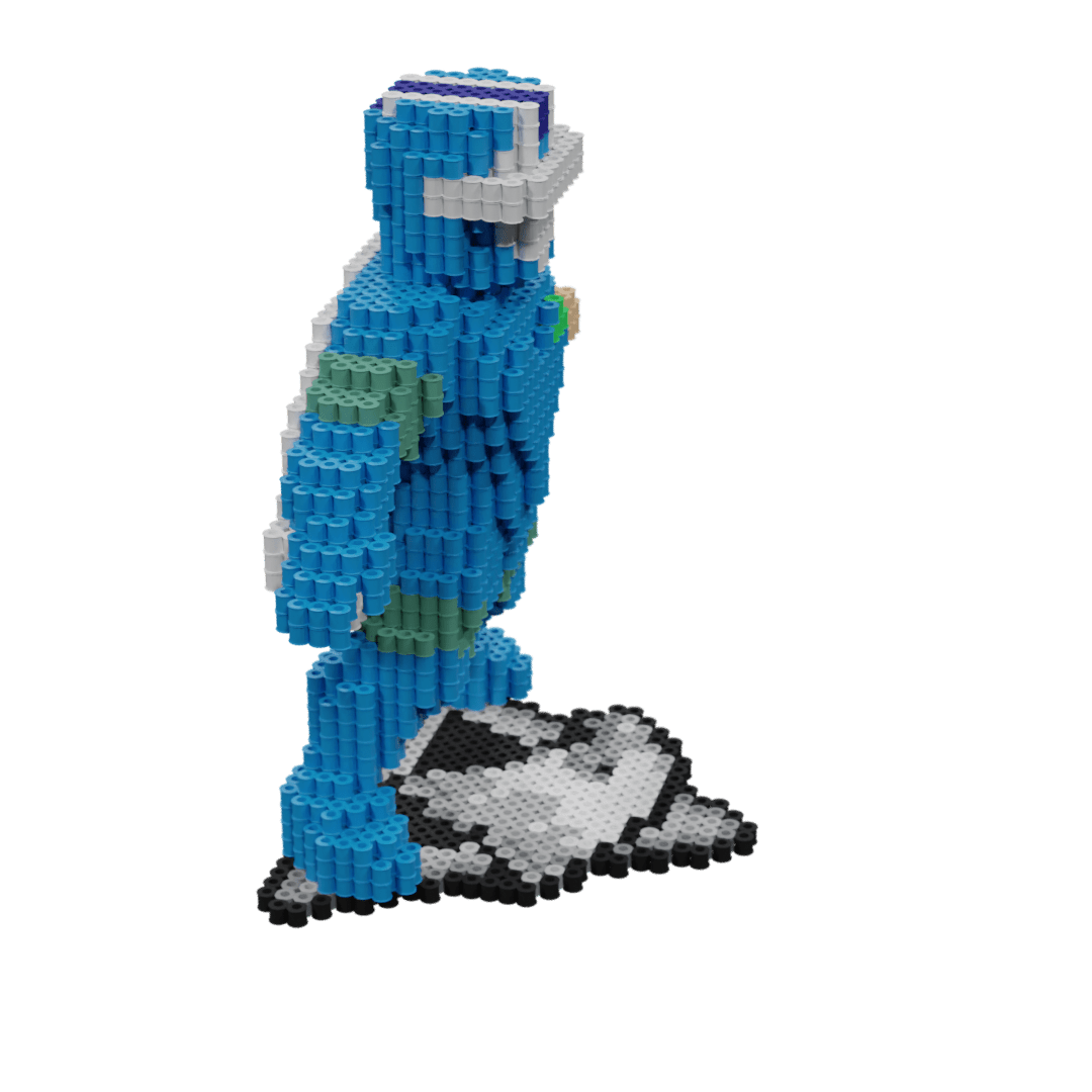 Patron Acerino Steelwill – fusebeads