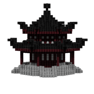 Patron Pagoda China – fusebeads