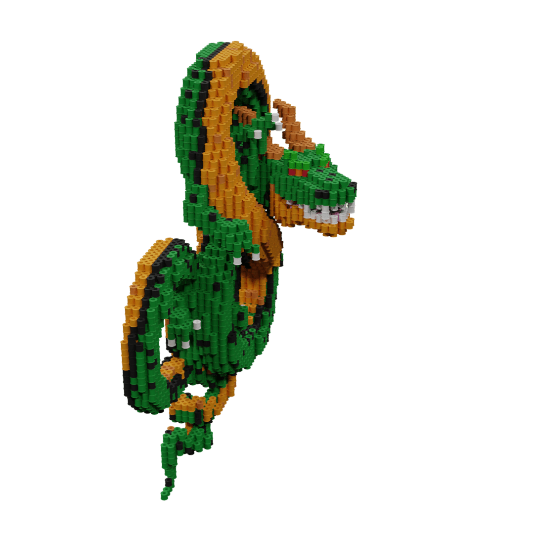 Patron Shenron DBZ – fusebeads