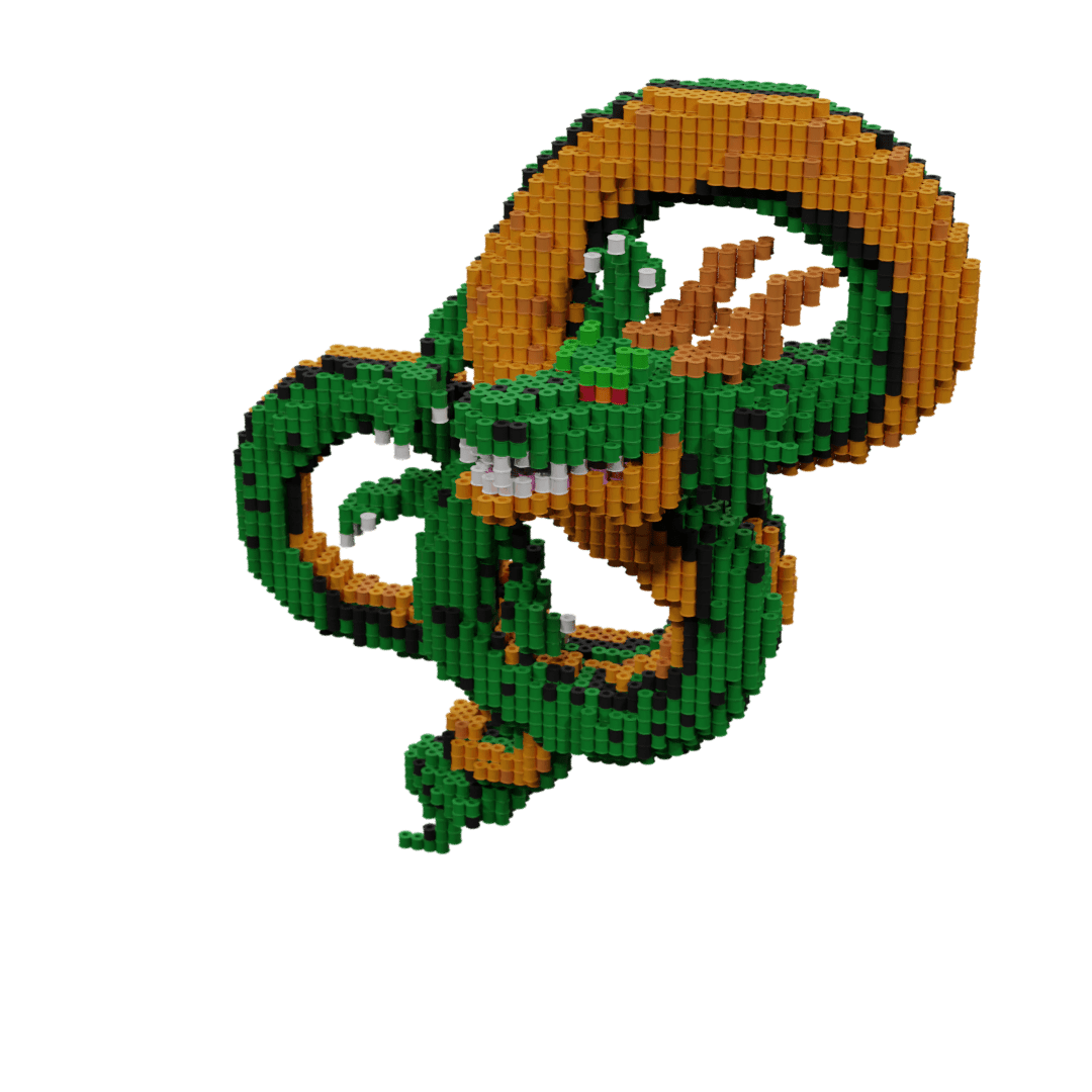 Patron Shenron DBZ – fusebeads