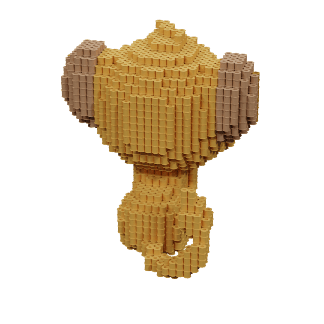Patron Simba Chibi – fusebeads