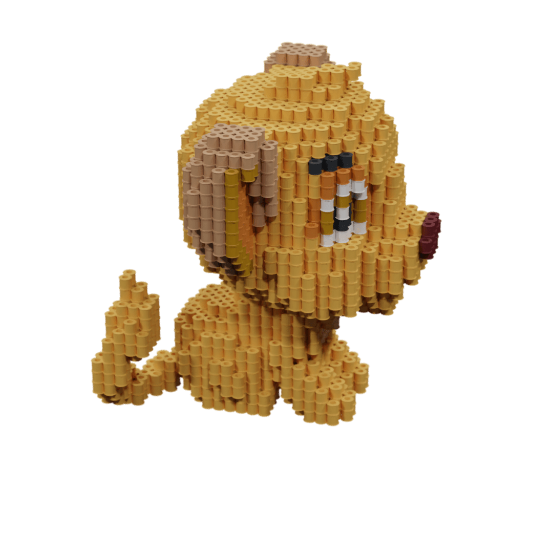 Patron Simba Chibi – fusebeads