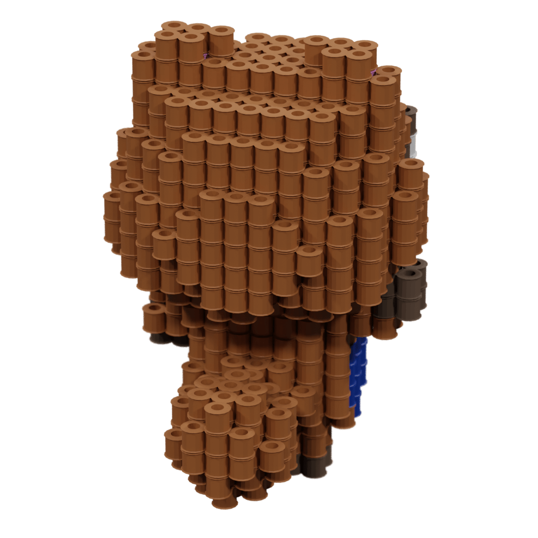 Patron Tom Nook Peq. – fusebeads